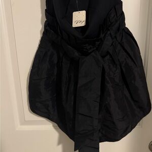 Free People Black A-Line Romper